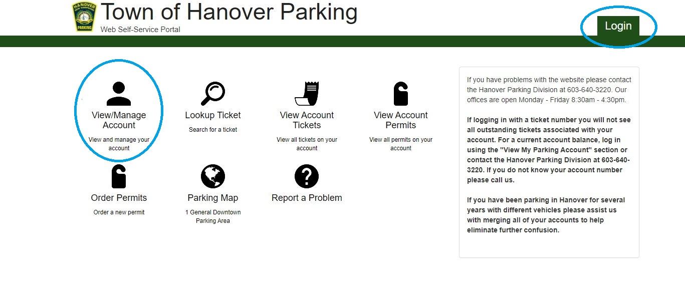 WEB PORTAL MAIN PAIGE 1