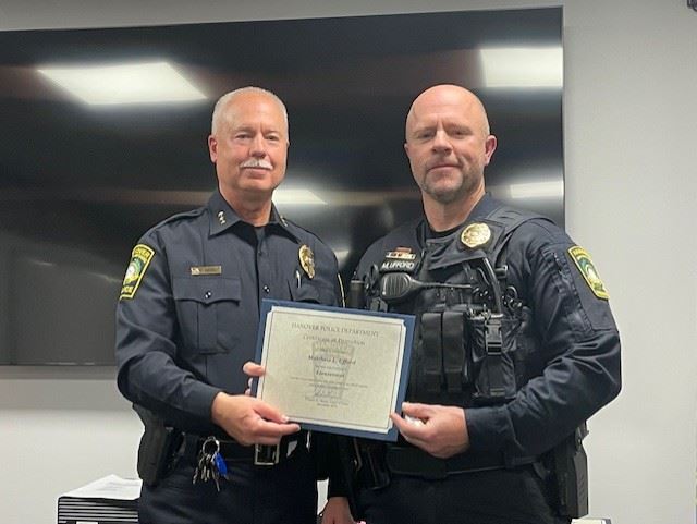 Matthew Ufford Promoted to Lieutenant 