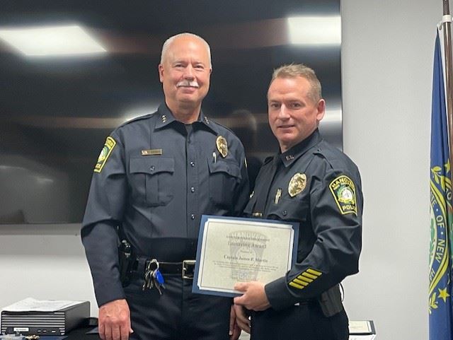 Cpt Martin Receives 2024 LifeSaving Award