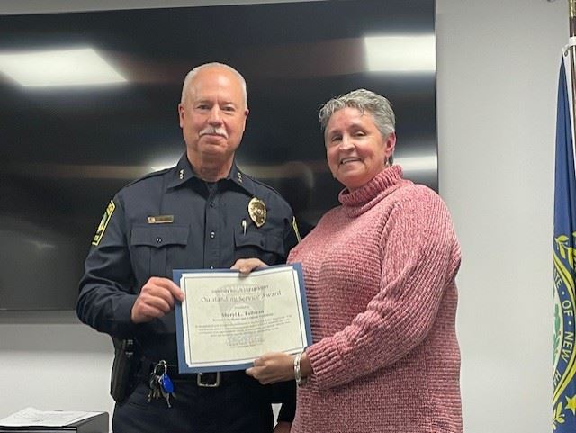 Sheryl Tallman Receives Outstanding Service Award 2024