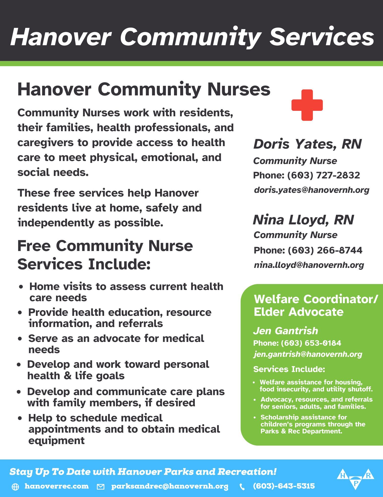 Community Nurse Flier
