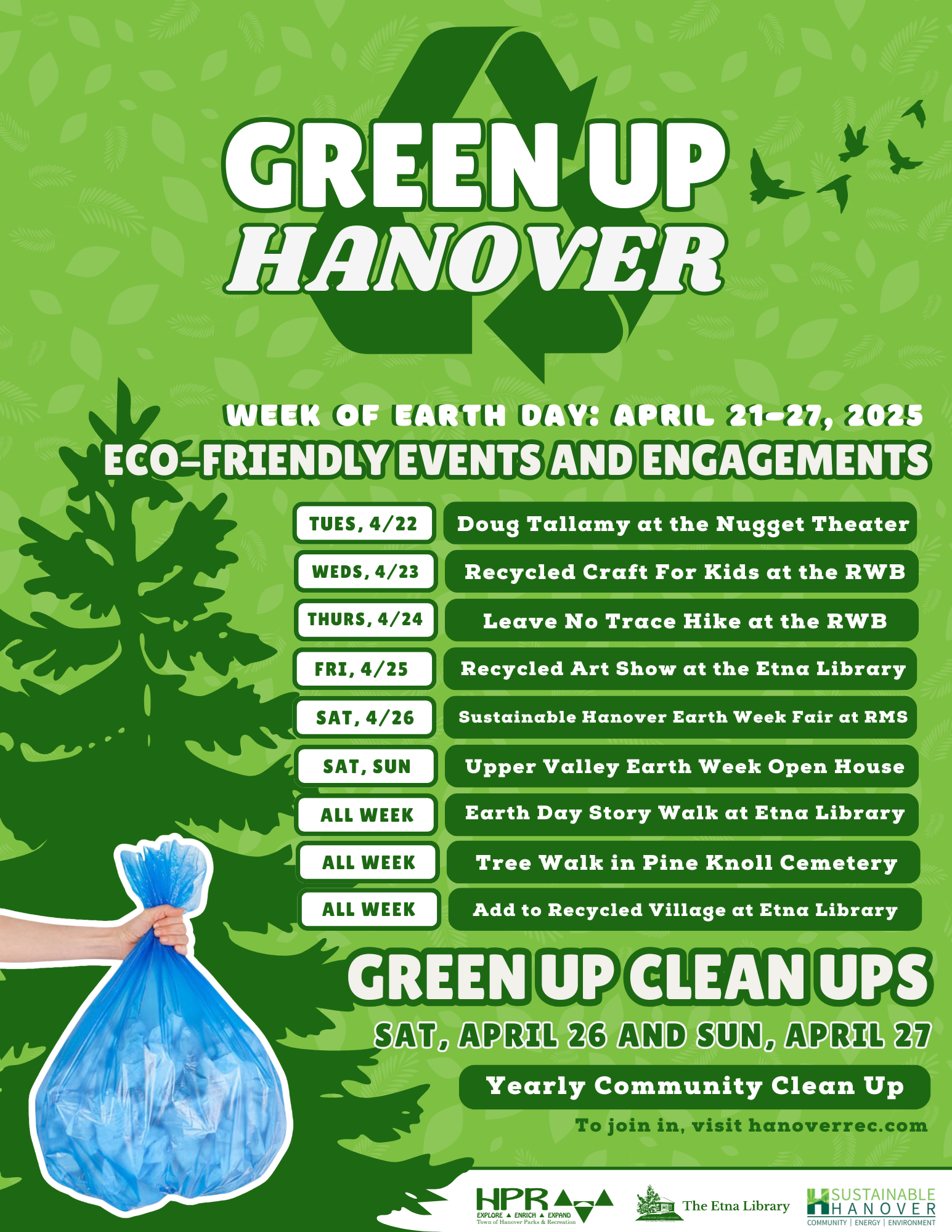 Green Up Day 24 and 25