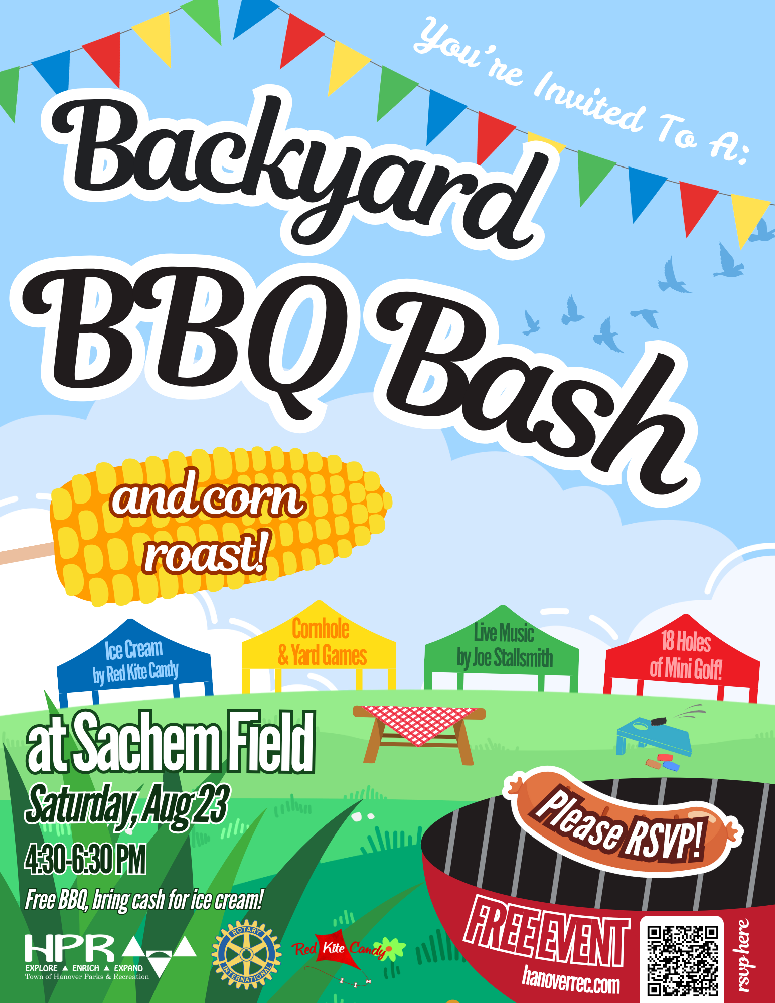 Backyard BBQ Bash Flier