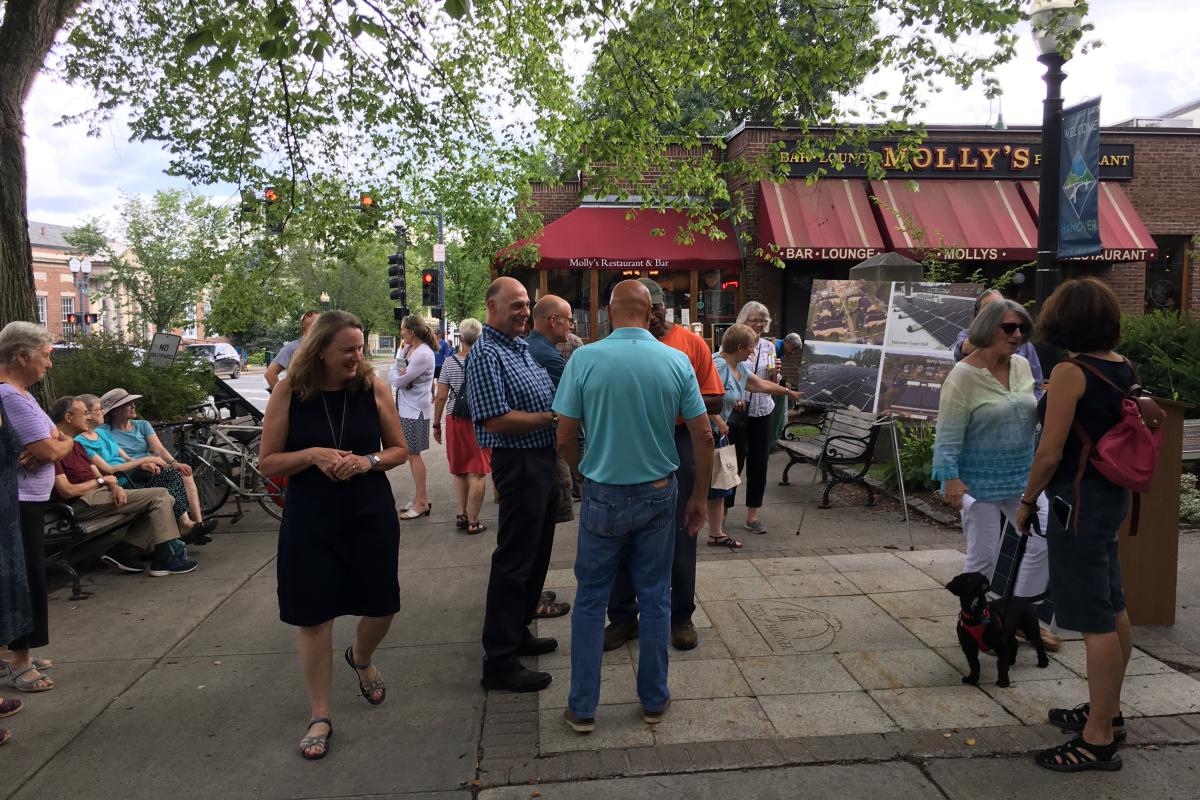 Ribbon Cutting Streeet Celebration