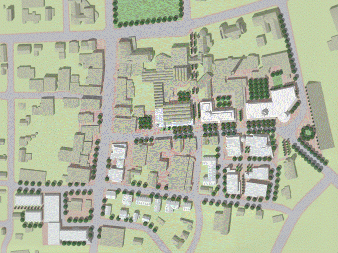 Figure 14 - Plan View of Key Redevelopment Sites