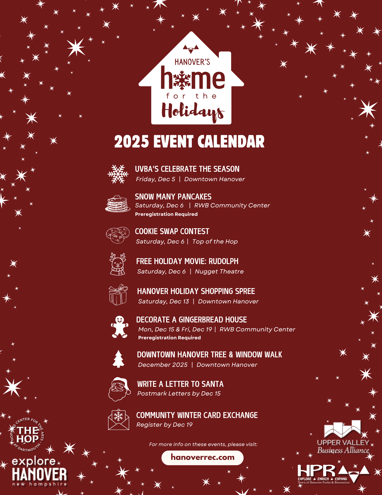 Home for the Holidays Events 2025
