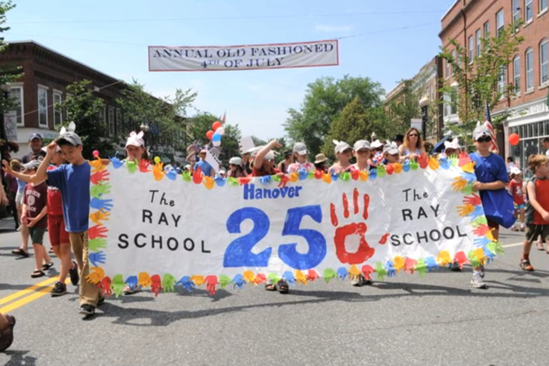 Ray School in the 250th 4th of July Parade