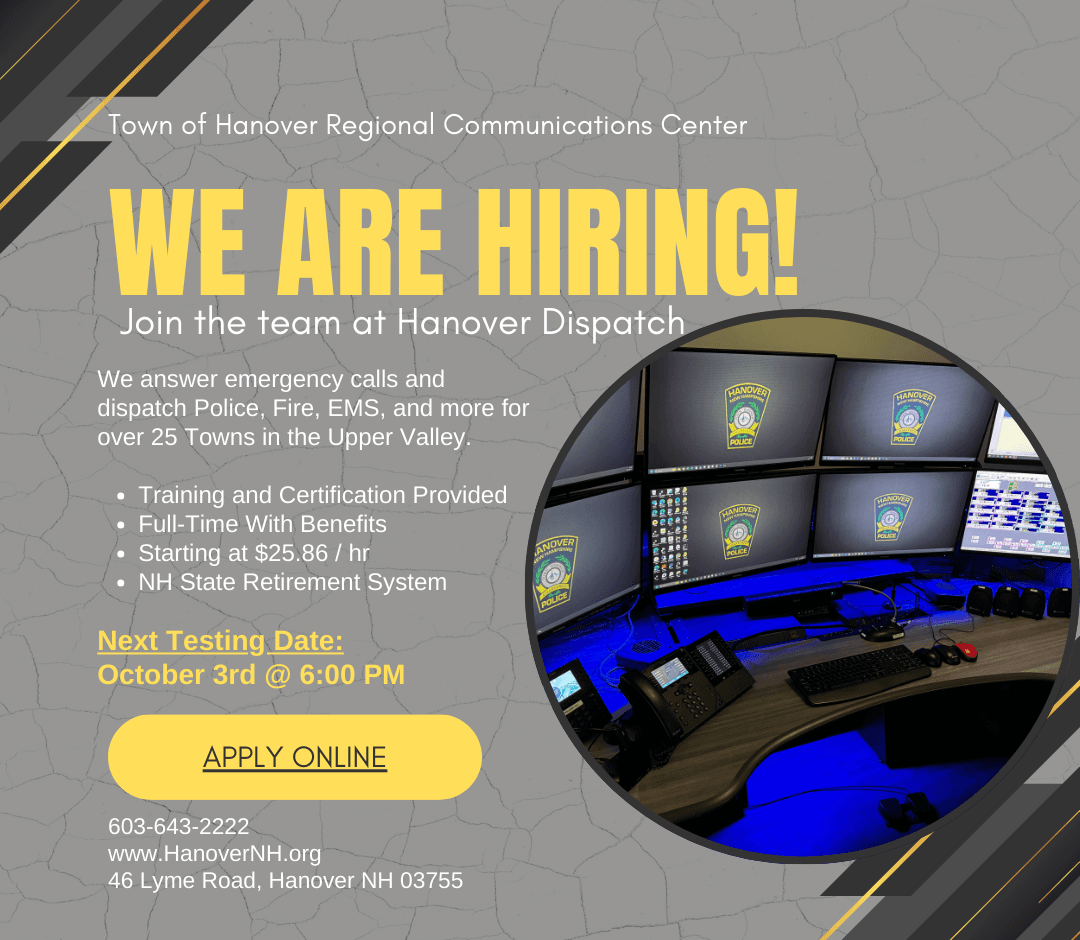 2024 September Dispatch Hiring Ad